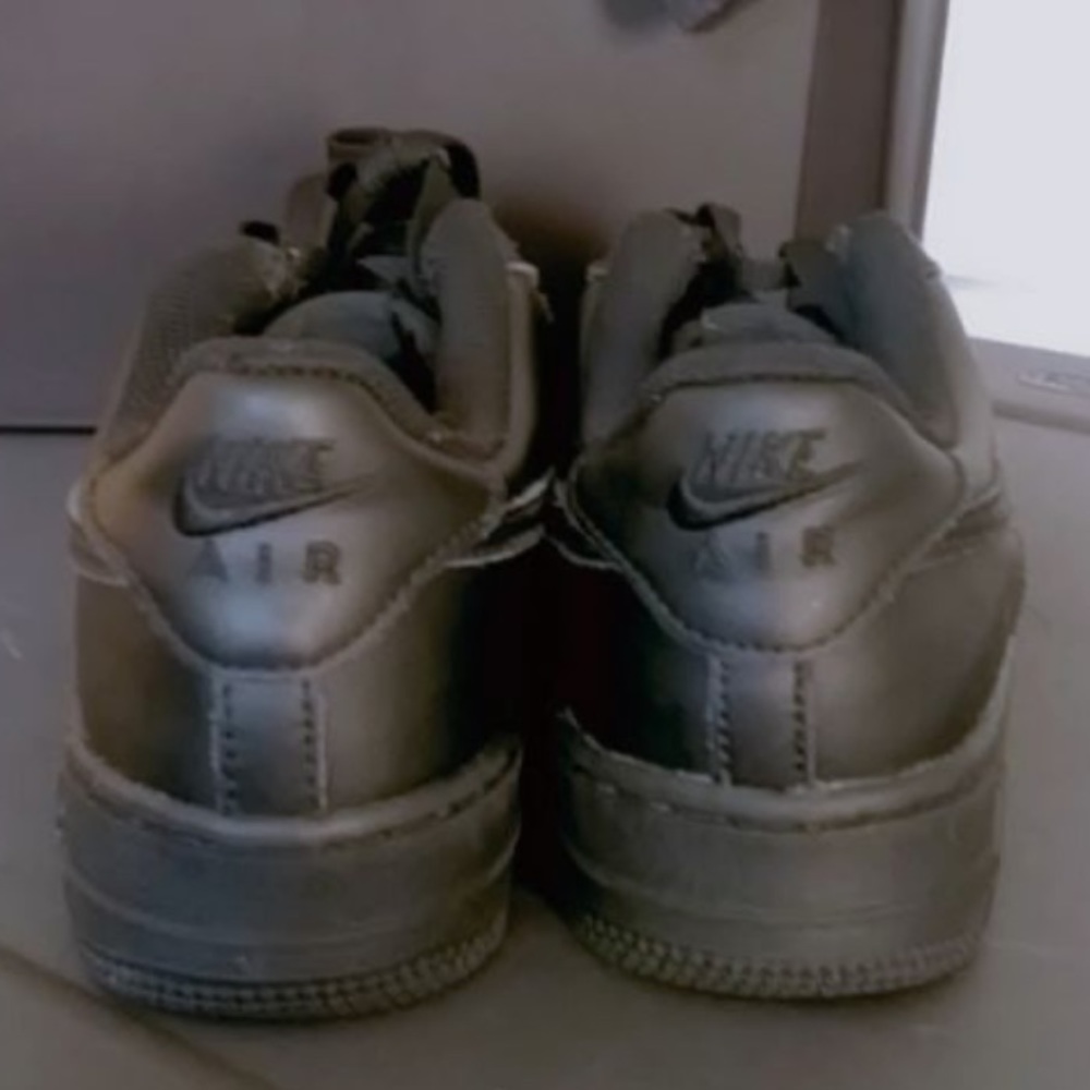 All black Air Force 1s